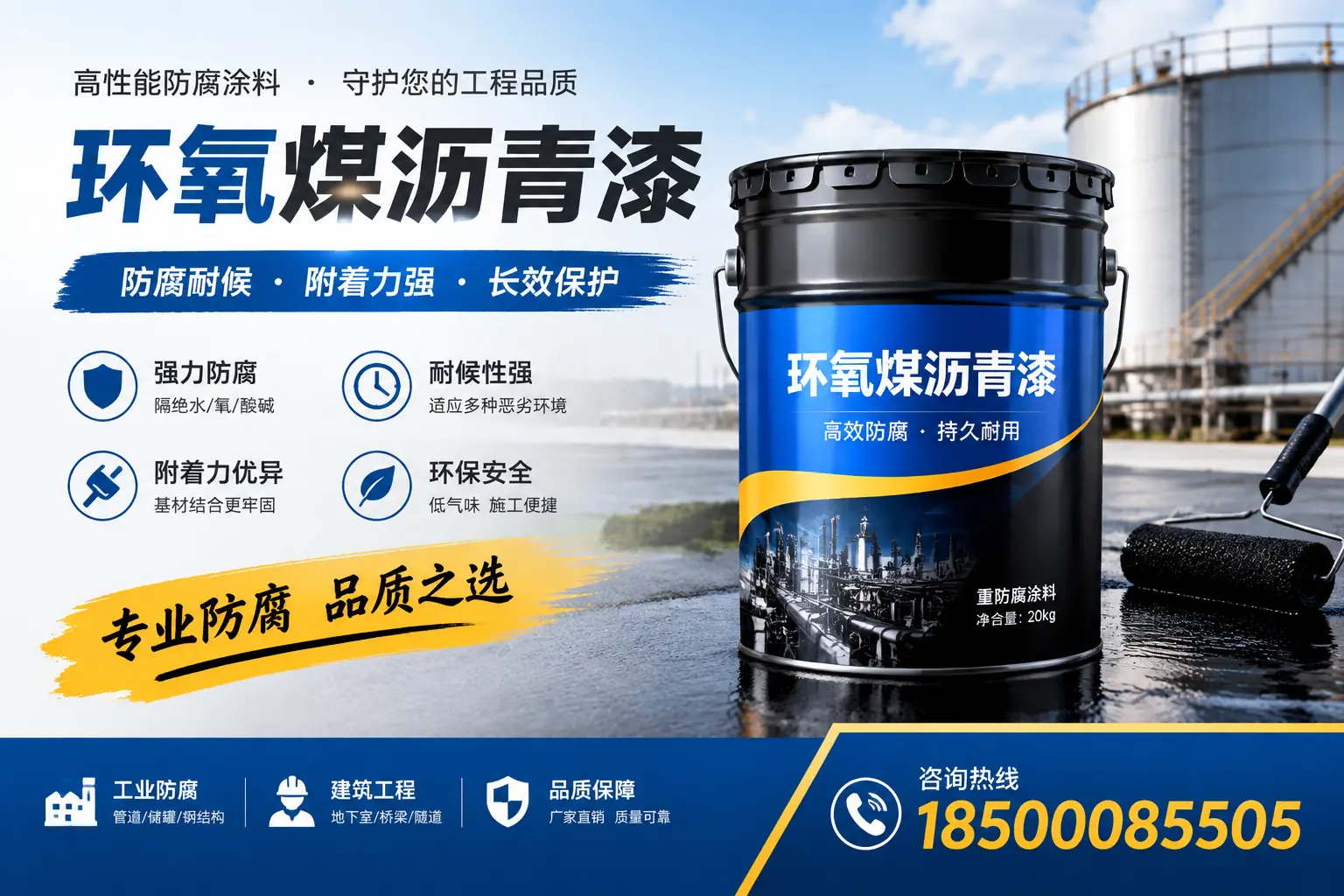 如何选择适合的环氧煤沥青漆？保山市场选型指南